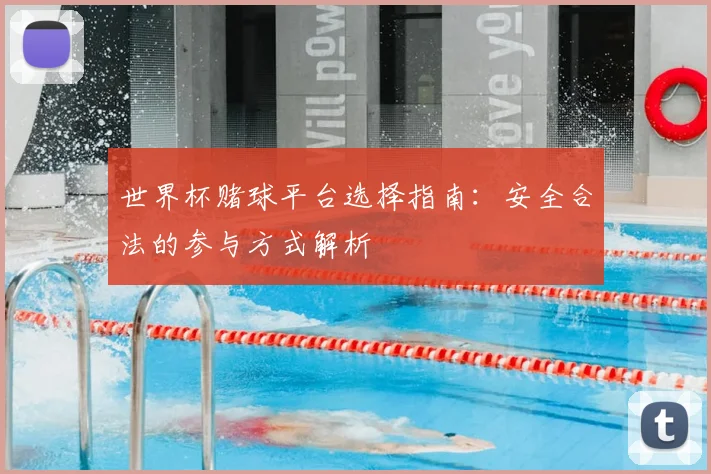 世界杯赌球平台选择指南：安全合法的参与方式解析